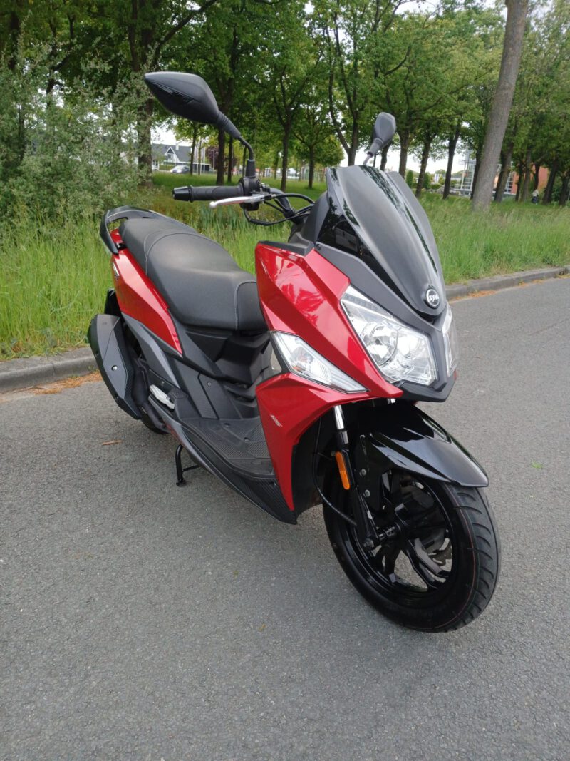 SYM JET 14 125cc 2020 rood - motorrijbewijs